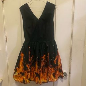 Witch Burning Inspired Dress